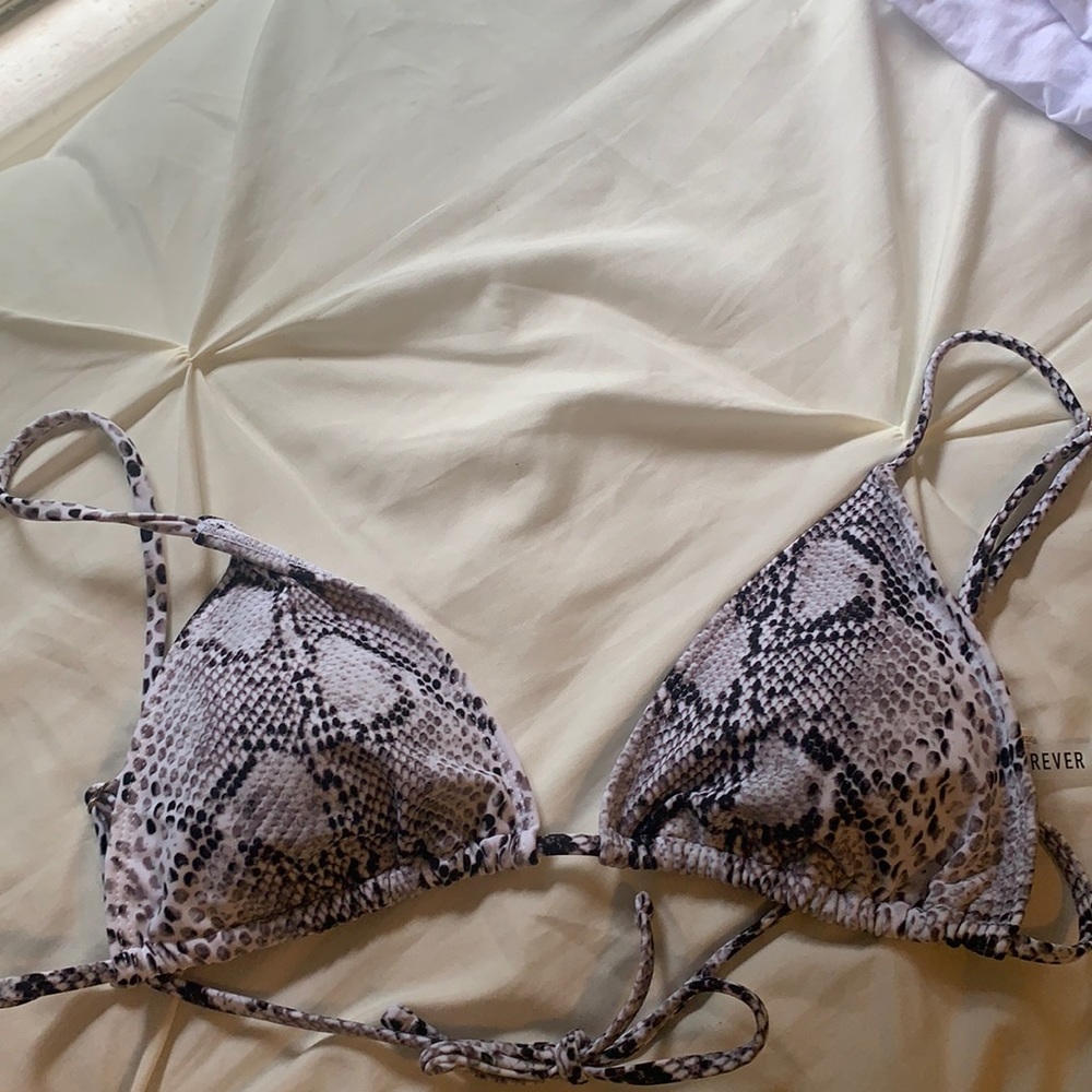 Snake print bathing suit brand new